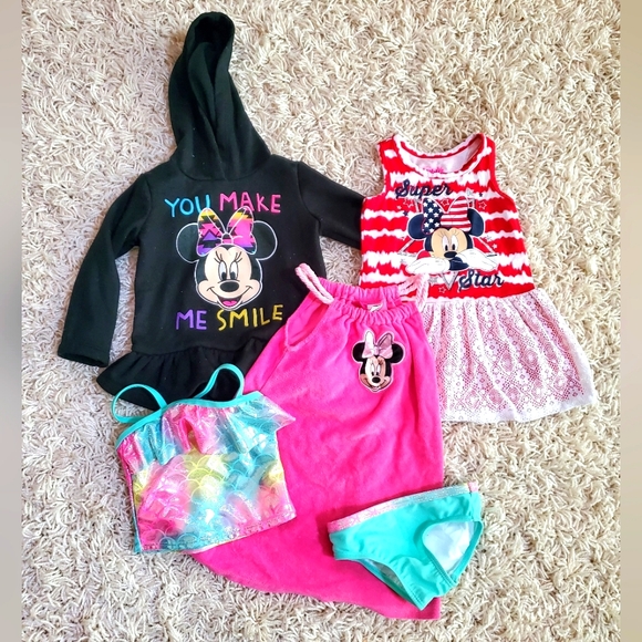 Disney Dresses 2t Minnie Mouse Summer Lot Poshmark